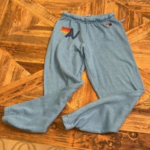 Aviator Nation sweatpants - size XS - blue - gently used